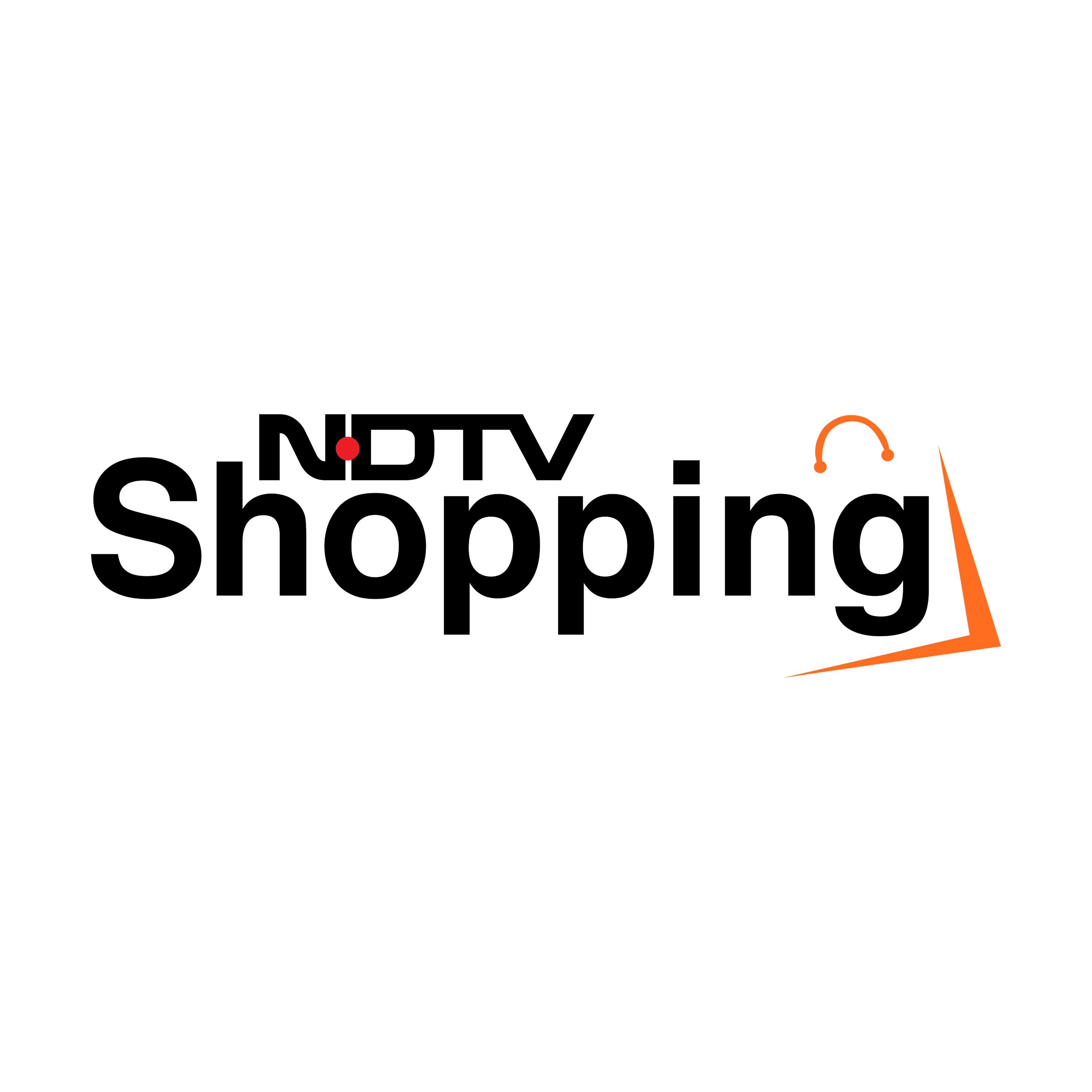 NDTV Shopping Logo Transparent Clipart