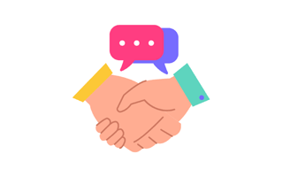 Negotiation Free Sticker PNG
