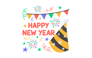 New Years Eve Free Sticker PNG