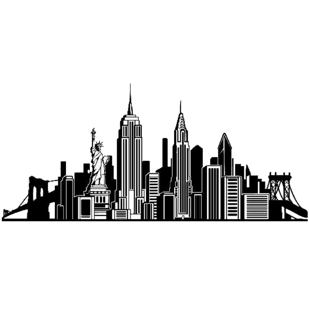 New York Skyline Transparent Photo