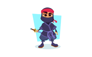 Ninja Free Sticker PNG