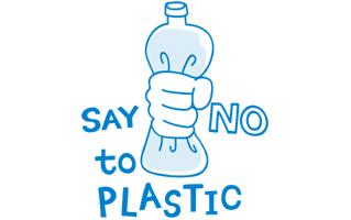 No Plastic Sticker PNG