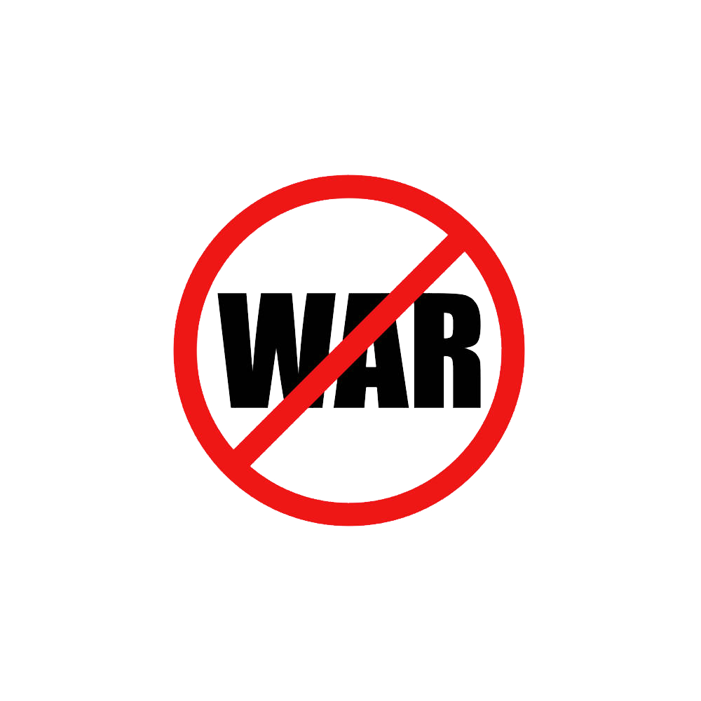 No War Free Sticker Transparent Picture