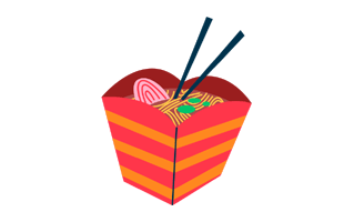 Noodles Free Sticker PNG