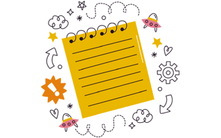 Notepad Free Sticker PNG