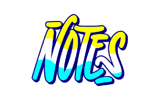 Notes Free Sticker PNG