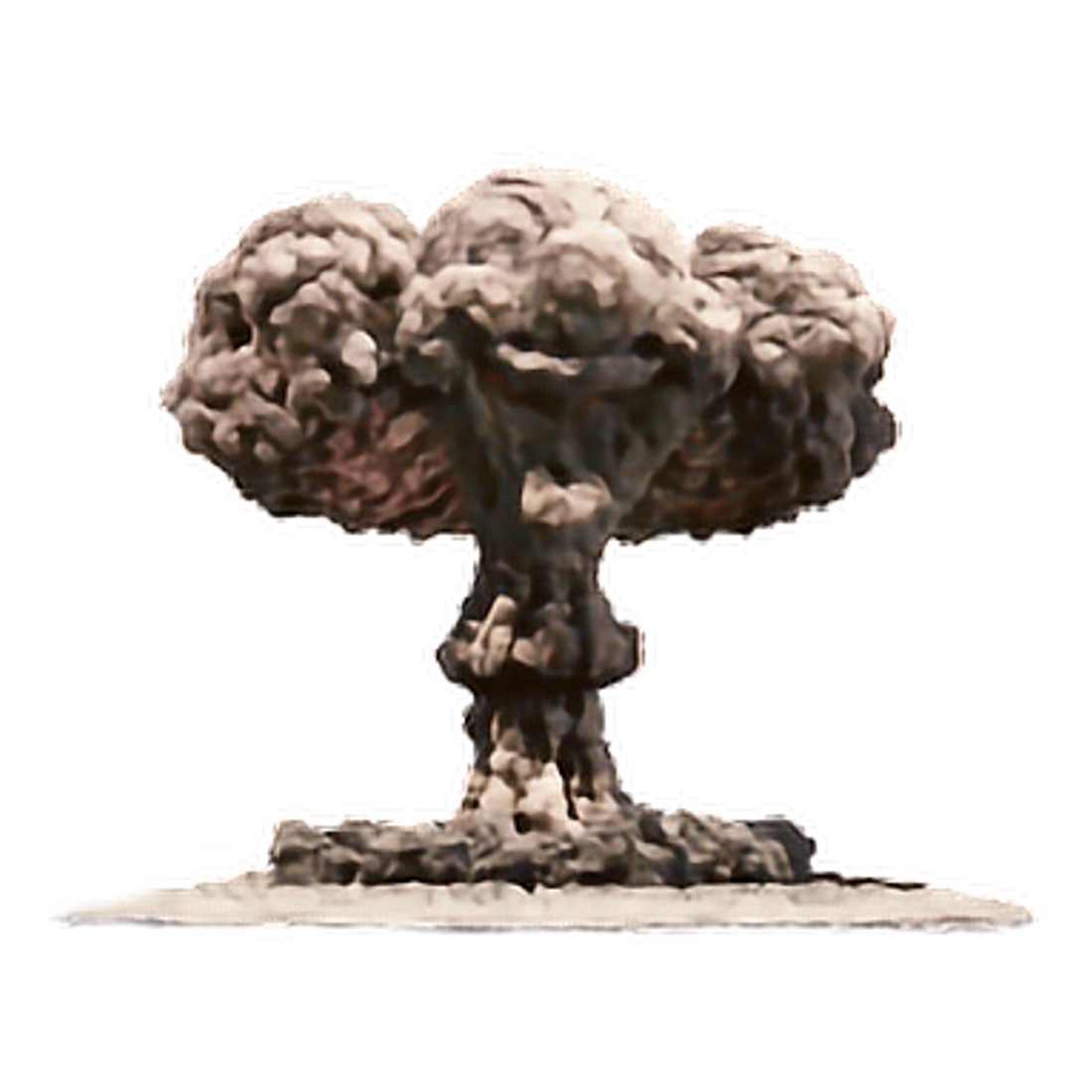 Nuclear Explosion Transparent Image