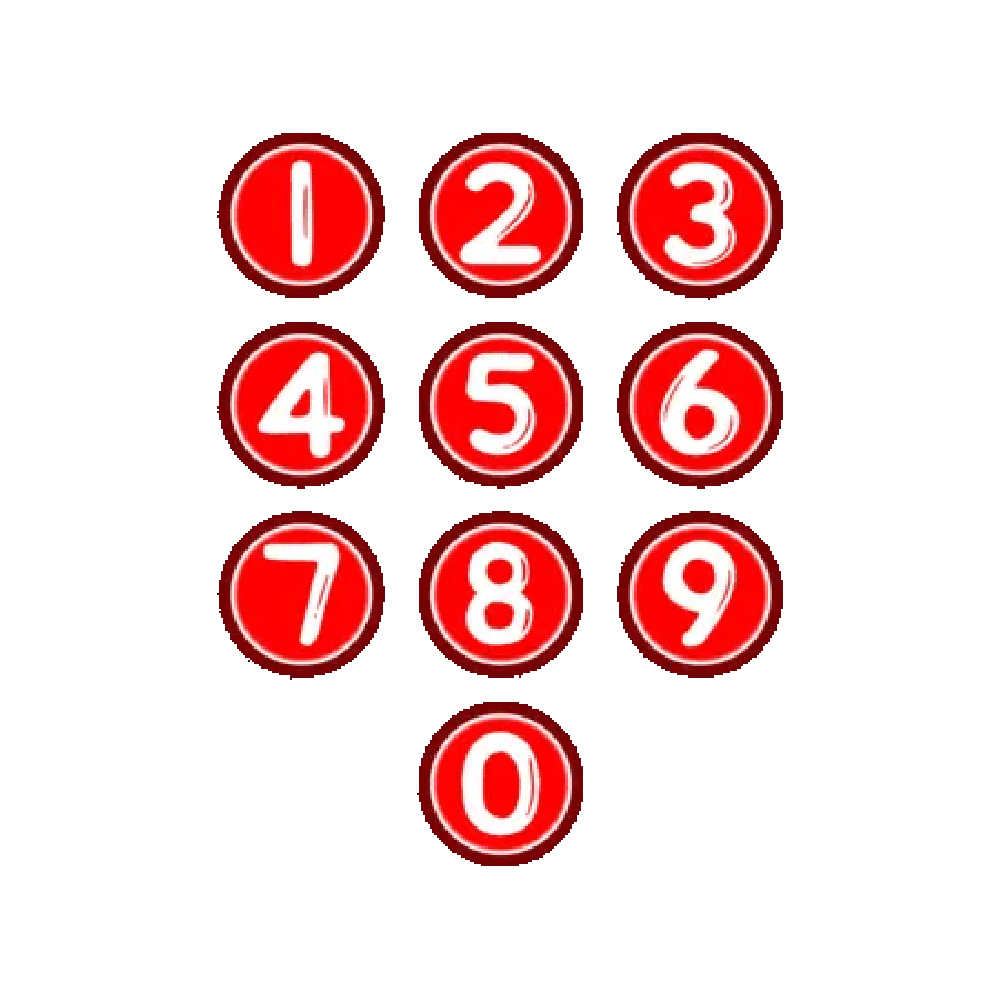 Number Transparent Gallery