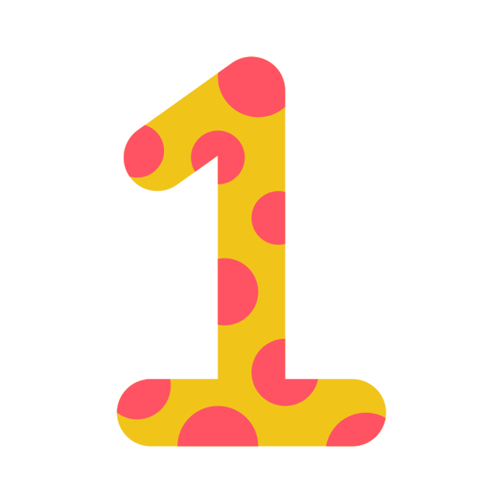 Number One Free Sticker Transparent Picture