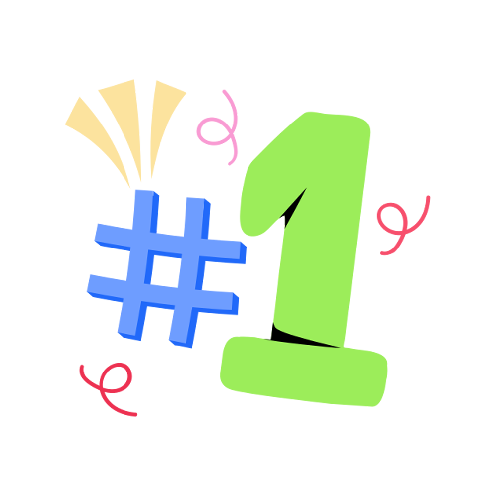 Number One Free Sticker Transparent Gallery