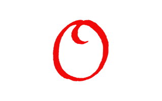 O Alphabet Red PNG