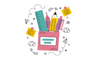 Office Supplies Free Sticker PNG