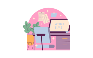 Office Worker Free Sticker PNG
