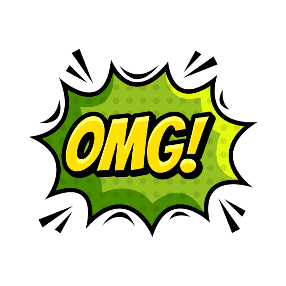 Oh My God Sticker Transparent Photo