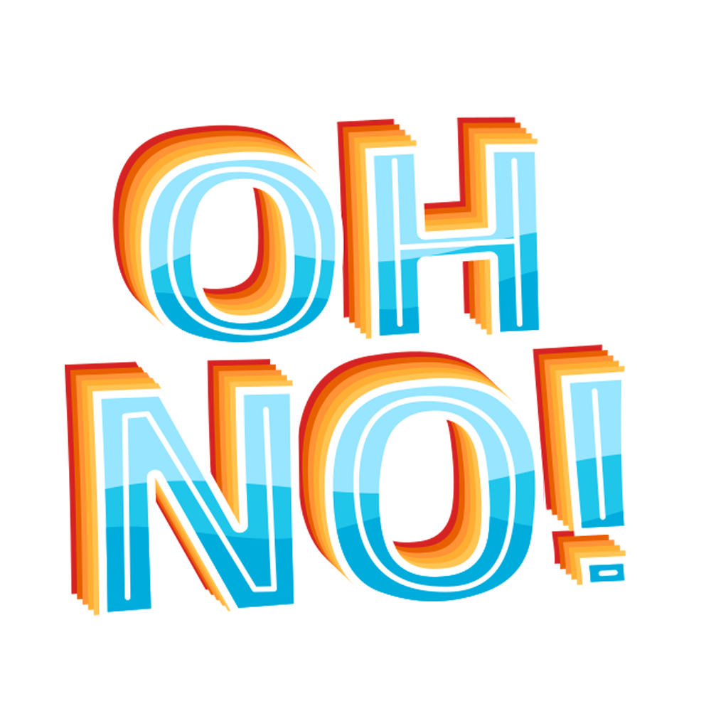 Oh No Sticker Transparent Photo