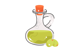 Oil Sticker PNG