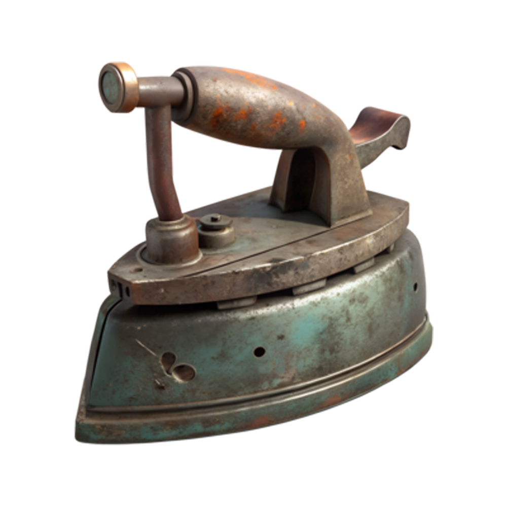 Old Iron Transparent Clipart