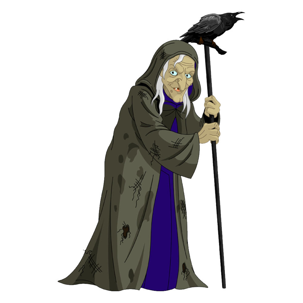 Old Witch Transparent Image