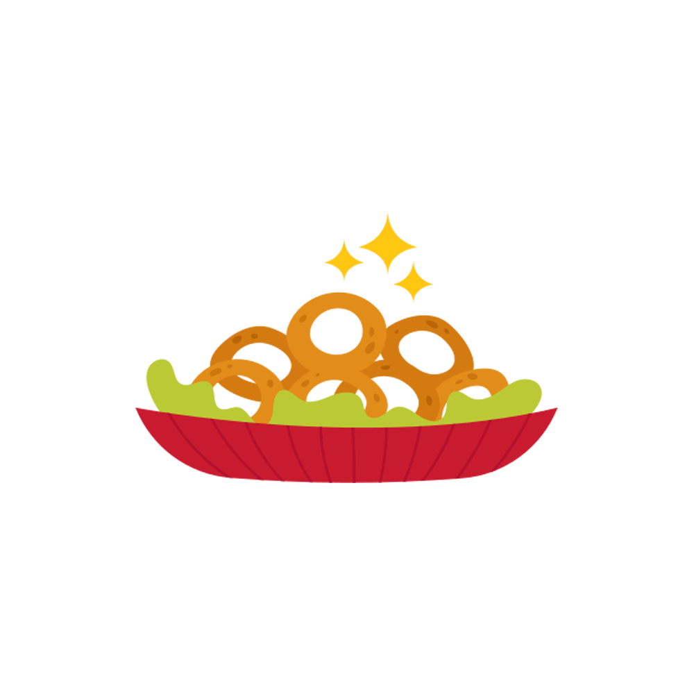 Onion Rings Free Sticker Transparent Photo