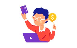 Online Payment Free Sticker PNG