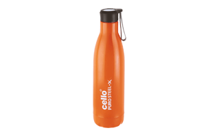 Orange Milton Bottle PNG
