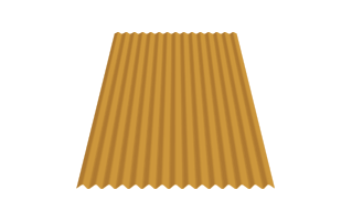 Orange Sheet Metal PNG