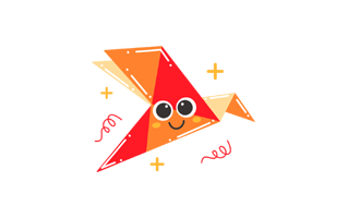 Origami Free Sticker PNG