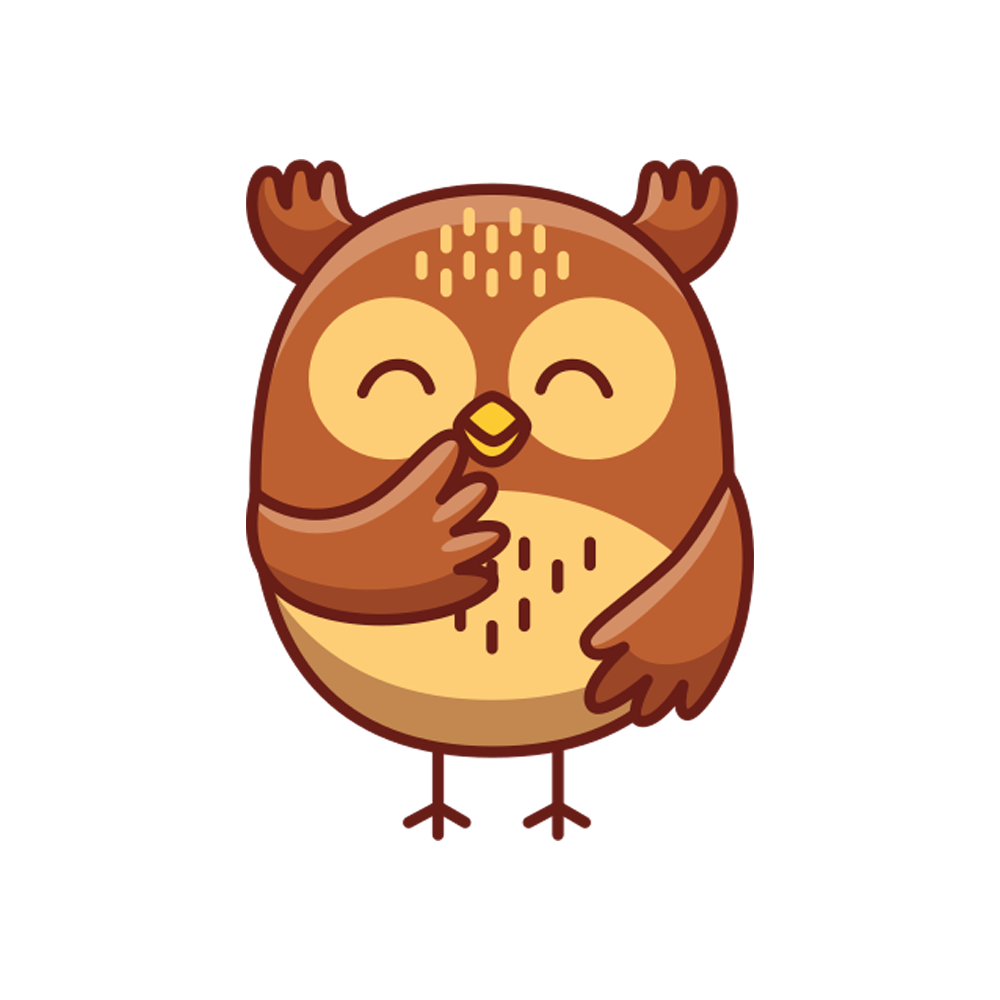 Owl Cartoon Free Sticker Transparent Clipart