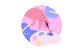 Palette Free Sticker PNG