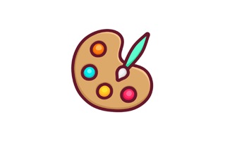 Palette Sticker PNG