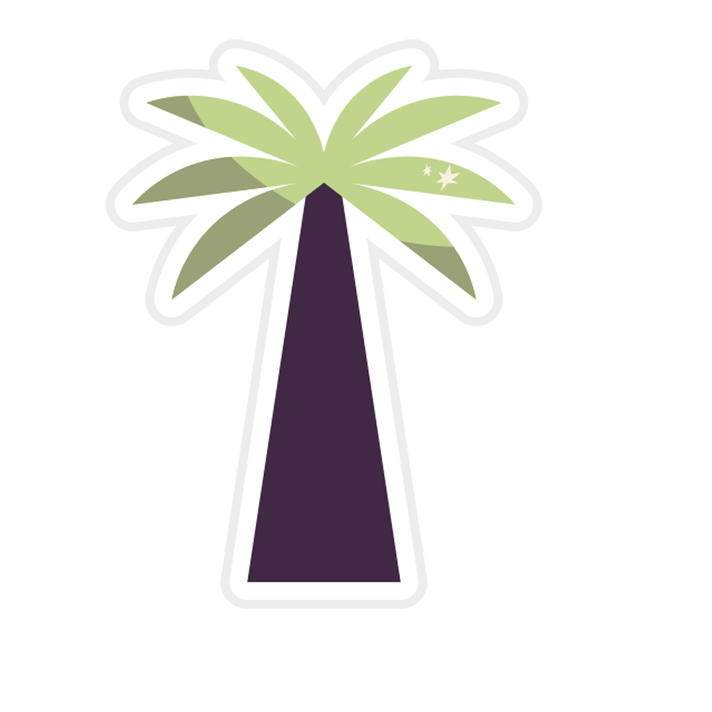 Palm Tree Free Sticker Transparent Photo