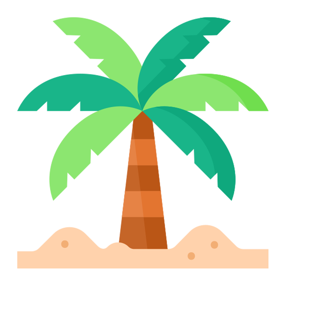 Palm Tree Free Sticker Transparent Gallery