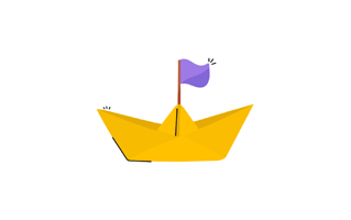 Paper Bboat Free Sticker PNG