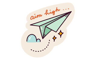 Paper Plane Free Sticker PNG