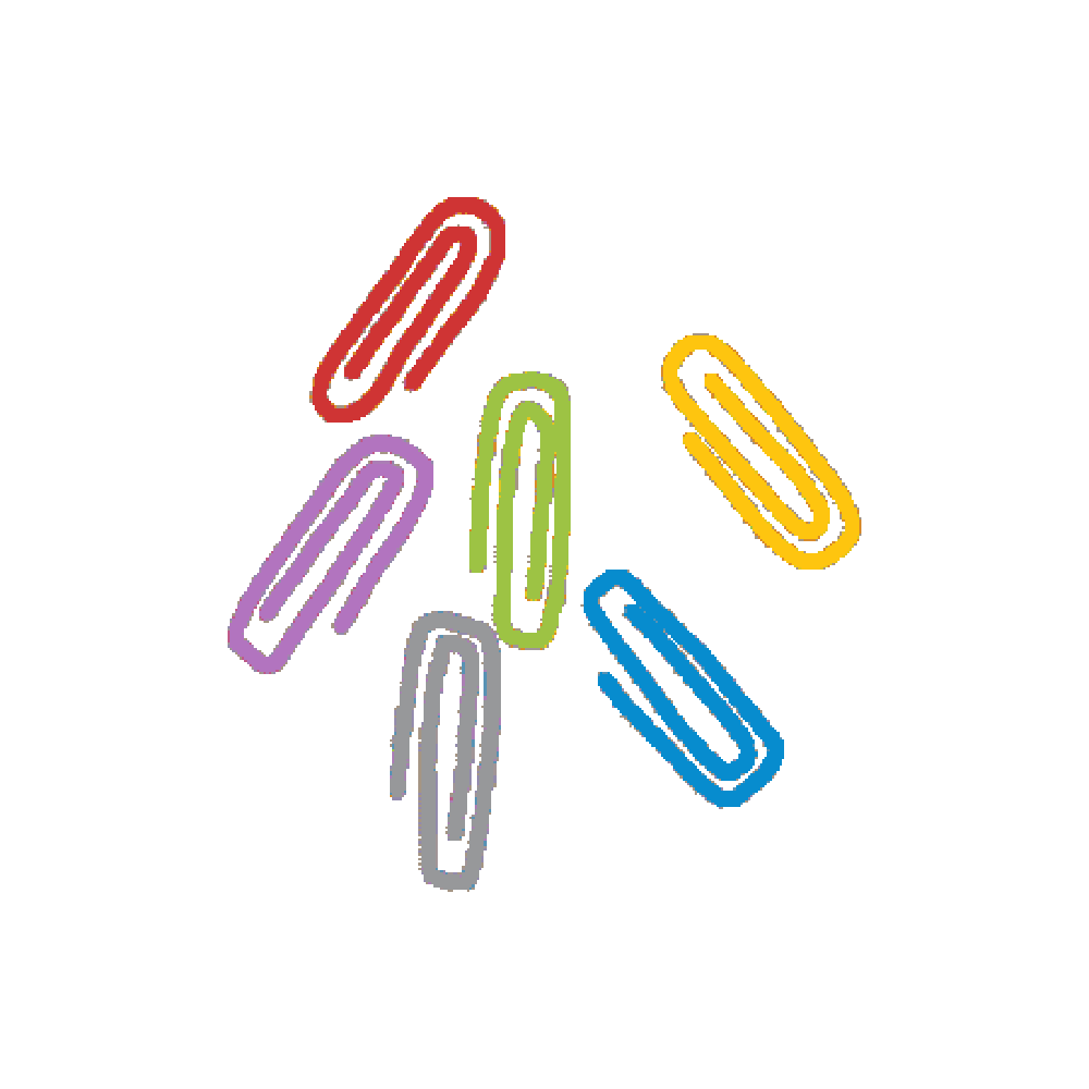 Paperclip Sticker Transparent Image