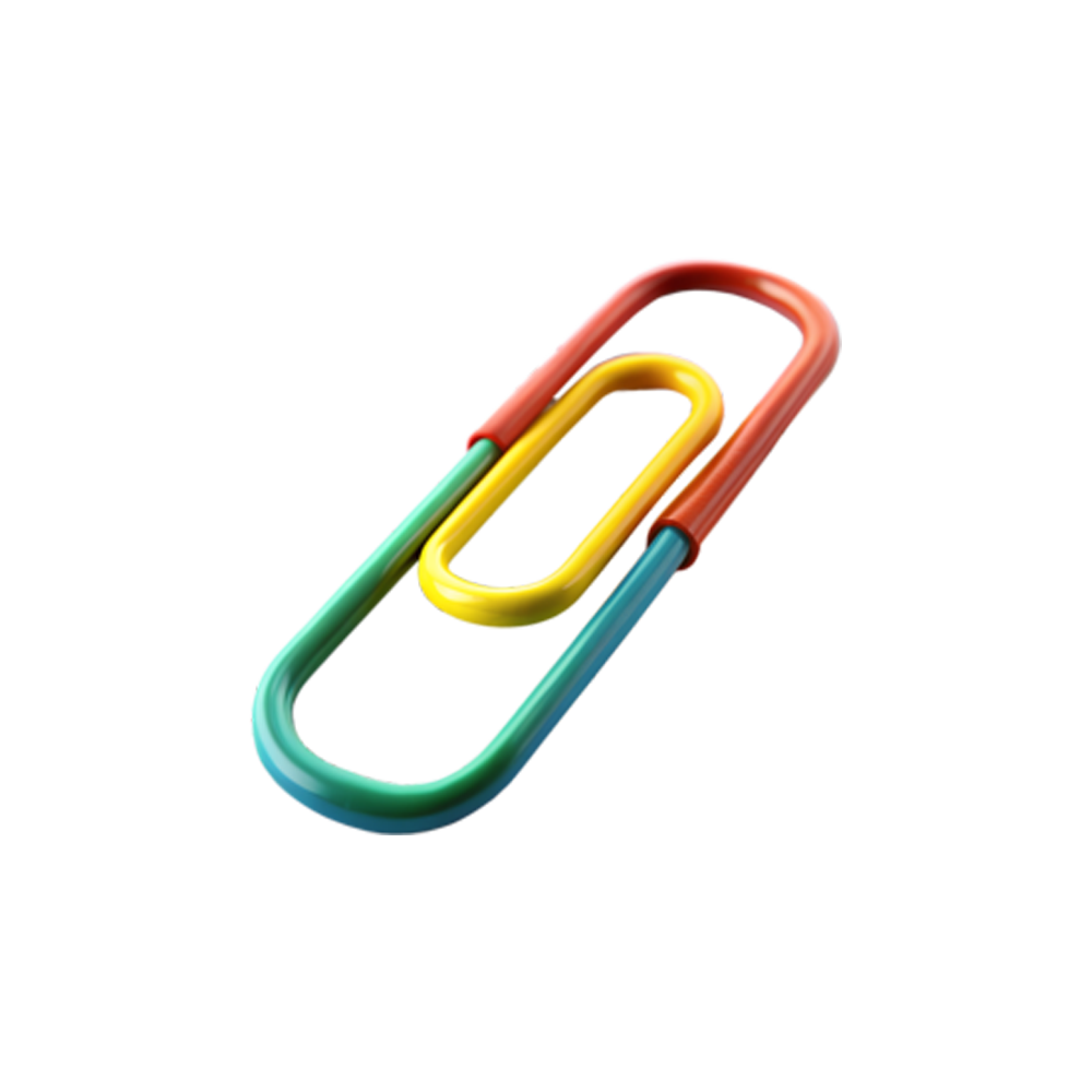 Paperclip Sticker Transparent Picture