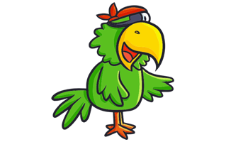 Parro Sticker PNG