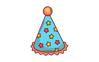 Party Hat Free Sticker PNG
