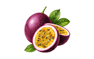 Passion Fruit Free Sticker PNG