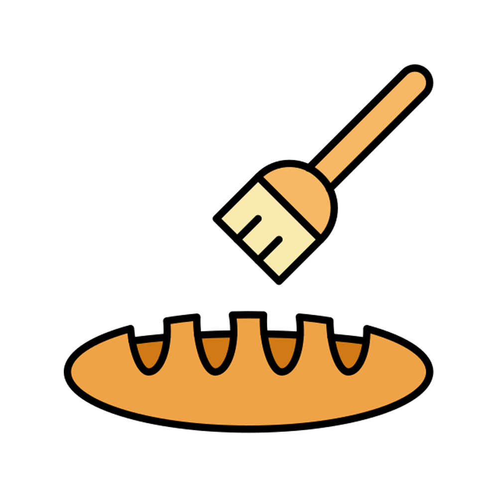 Pastry Brush Sticker Transparent Photo