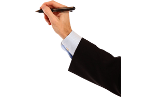 Pen In Hand PNG