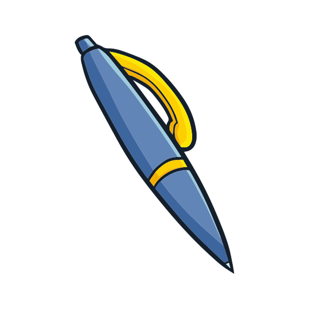 Pen Sticker Transparent Clipart