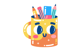 Pencil Case Free Sticker PNG