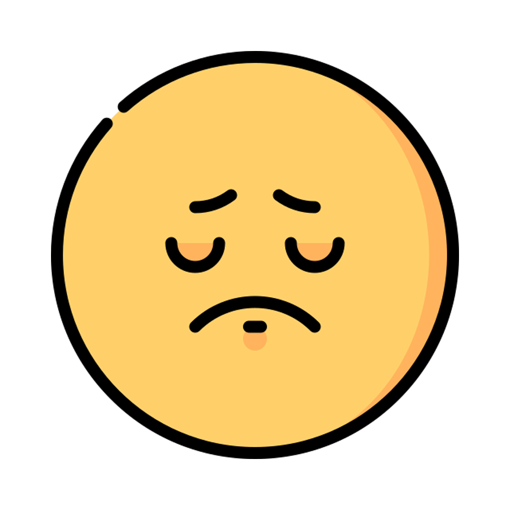 Pensive Free Sticker Transparent Picture