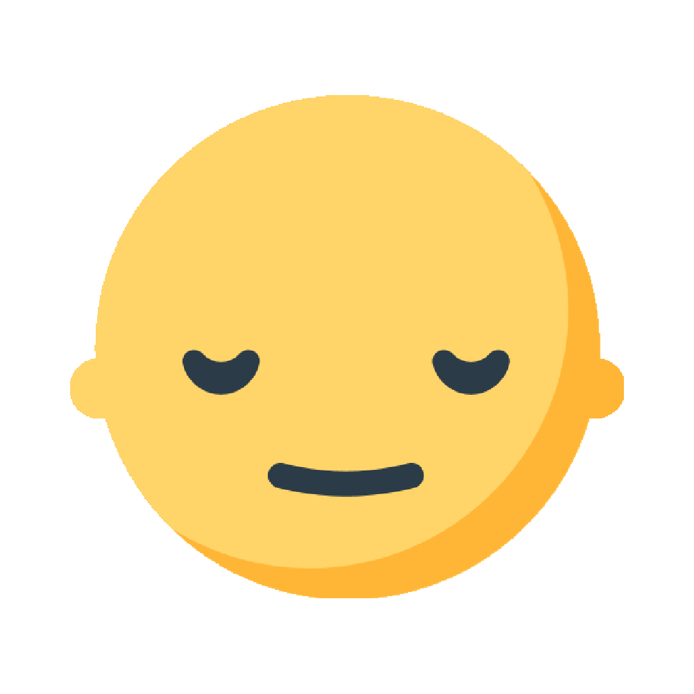 Pensive Sticker Transparent Gallery
