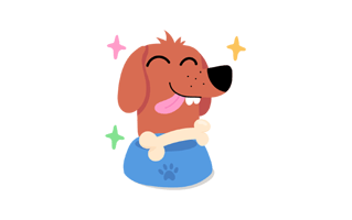 Pet Food Free Sticker PNG