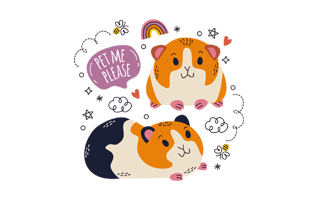 Pet Free Sticker PNG