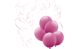 Pink Balloon PNG