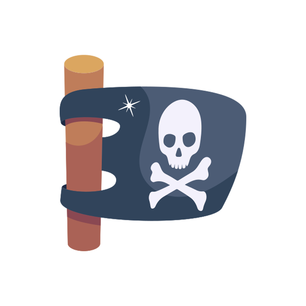Pirate Flag Transparent Image