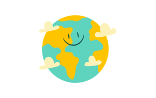 Planet Earth Free Sticker PNG